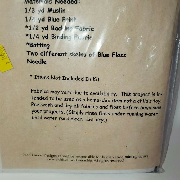 Pearl Louise Designs #338 Tea time posies 12"   × - Picture 7 of 13